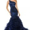 Sherri Hill - 52775 One Shoulder Ruffle-Tiered Mermaid Dress