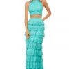 Sherri Hill - 52777 Two Piece Halter Column Dress