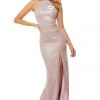 Sherri Hill - 52826 Glitter Stretch Long Fitted Dress 2 Sherri Hill - 52826 Glitter Stretch Long Fitted Dress