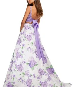 Sherri Hill - 52870 Two Piece Lace A-line Dress