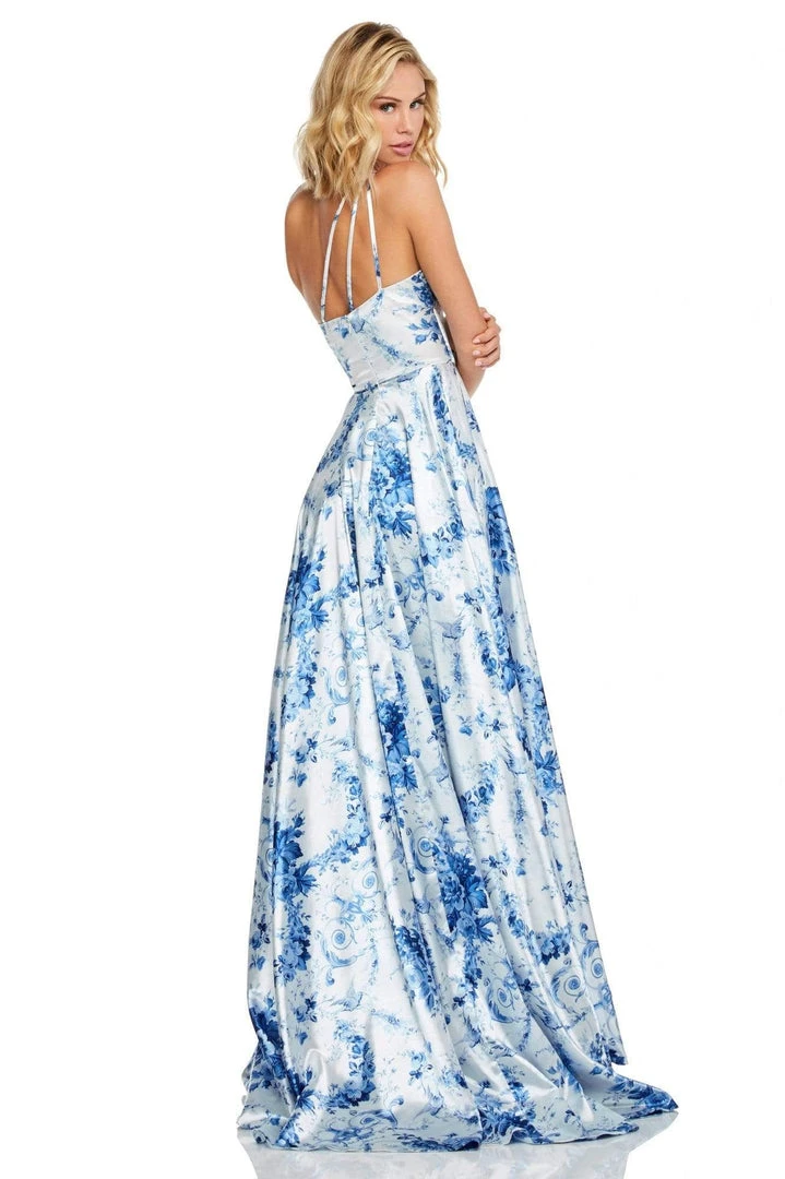 Sherri Hill - 52900 Printed One Shoulder Dress 4 Sherri Hill - 52900 Printed One Shoulder Dress