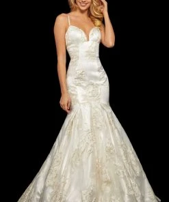 Sherri Hill - 52951 Sweetheart Neckline Fitted Mermaid Dress