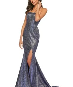 Sherri Hill - 52954 Long Strapless Fitted Mermaid Dress