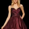 Sherri Hill - 53003 Ruched Sweetheart A-Line Short Dress 1 Sherri Hill - 53003 Ruched Sweetheart A-Line Short Dress