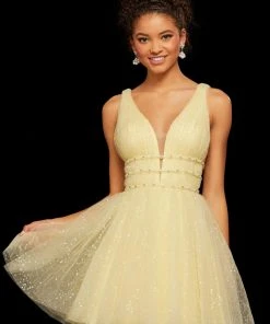 Sherri Hill - 53026 Ruched A-Line Short Dress 9 Sherri Hill - 53026 Ruched A-Line Short Dress