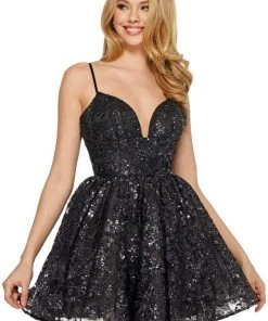 Sherri Hill - 53175 Sweetheart A-line Short Dress