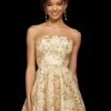 Sherri Hill - 53181 Straight Across Short Dress