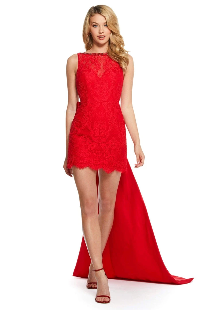 Sherri Hill - 53225 Laced Short Dress 3 Sherri Hill - 53225 Laced Short Dress