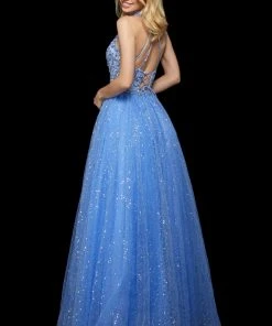 Sherri Hill - 53228 Beaded Halter Neck A-line Dress 11 Sherri Hill - 53228 Beaded Halter Neck A-line Dress