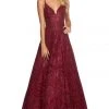 Sherri Hill - 53250 Beaded Lace Appliqued V-Neck Dress