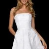Sherri Hill - 53263 Strapless A-Line Short Dress