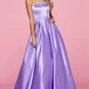 Sherri Hill - 53320 Strapless Beaded Neckline A Line Ballgown Dress