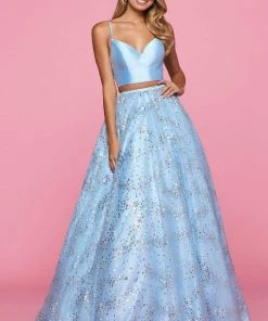 Sherri Hill - 53326 Two-Piece Mikado Ballgown Dress