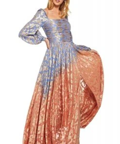 Sherri Hill - 53349 Beaded Long Sleeve A-Line Dress 7 Sherri Hill - 53349 Beaded Long Sleeve A-Line Dress