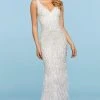 Sherri Hill - 53367 Long Feather Sheath Dress