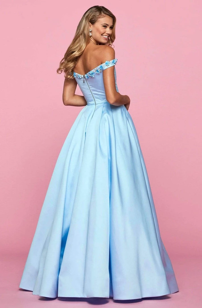 Sherri Hill - 53408 Beaded Off-Shoulder Pleated Dress 4 Sherri Hill - 53408 Beaded Off-Shoulder Pleated Dress