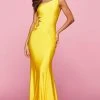 Sherri Hill - 53432 Fitted Asymmetrical Long Dress
