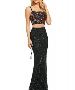 Sherri Hill - 53445 Two-Piece Beaded Sheath Dress