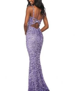 Sherri Hill - 53450 Sleeveless V Neck Long Beaded Dress 9 Sherri Hill - 53450 Sleeveless V Neck Long Beaded Dress