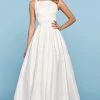 Sherri Hill - 53462 High Neckline Applique A-Line Dress