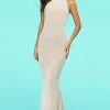 Sherri Hill - 53490 Beaded High Neckline Sheath Dress 2 Sherri Hill - 53490 Beaded High Neckline Sheath Dress