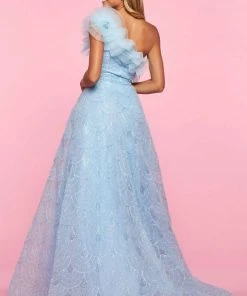 Sherri Hill - 53522 Asymmetrical Beaded A-Line Dress 6 Sherri Hill - 53522 Asymmetrical Beaded A-Line Dress