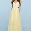 Sherri Hill - 53556 Beaded Bodice Chiffon A-Line Dress 1 Sherri Hill - 53556 Beaded Bodice Chiffon A-Line Dress