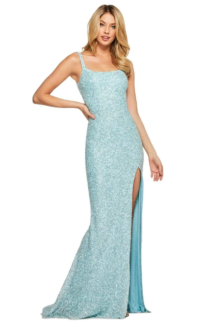 Sherri Hill - 53569 Scoop Long Beaded Sheath Dress 3 Sherri Hill - 53569 Scoop Long Beaded Sheath Dress