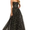Sherri Hill - 53583 Long Star-Spangled Tulle A-Line Dress 1 Sherri Hill - 53583 Long Star-Spangled Tulle A-Line Dress