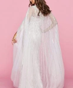 Sherri Hill - 53611 V-Neck Beaded Fitted Dress