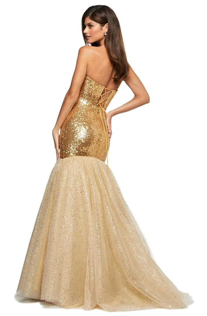 Sherri Hill - 53680 Long Sequins Mermaid Dress 4 Sherri Hill - 53680 Long Sequins Mermaid Dress