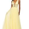 Sherri Hill - 53806 V-Neck Tulle A-Line Dress 2 Sherri Hill - 53806 V-Neck Tulle A-Line Dress