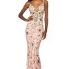 Sherri Hill - 53814 V-Neck Beaded Sheath Dress 1 Sherri Hill - 53814 V-Neck Beaded Sheath Dress