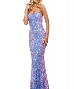 Sherri Hill - 53819 Fully Beaded Long Sheath Dress 7 Sherri Hill - 53819 Fully Beaded Long Sheath Dress