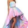 Sherri Hill - 53821 High Low Strapless Ballgown Dress