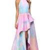 Sherri Hill - 53870 Neckline Taffeta A-Line Dress
