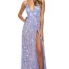 Sherri Hill - 53893 V-Neck Sequins Sheath Dress