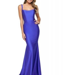 Sherri Hill - 53906 Scoop Neck Jersey Trumpet Dress 10 Sherri Hill - 53906 Scoop Neck Jersey Trumpet Dress