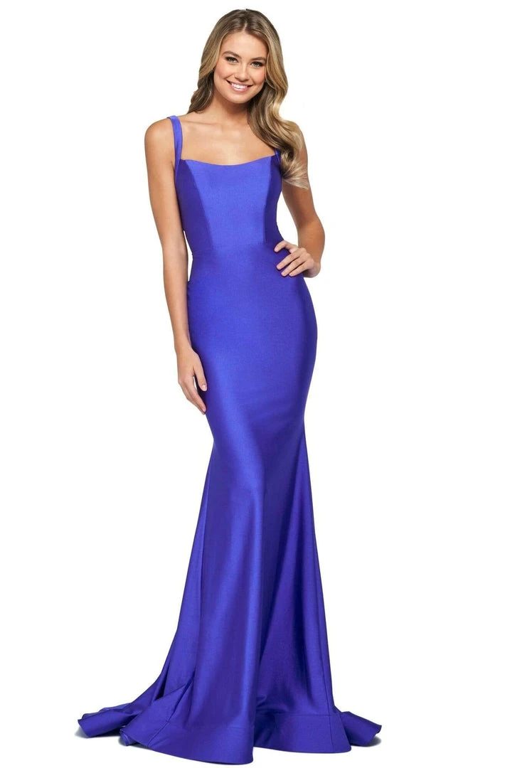 Sherri Hill - 53906 Scoop Neck Jersey Trumpet Dress 5 Sherri Hill - 53906 Scoop Neck Jersey Trumpet Dress