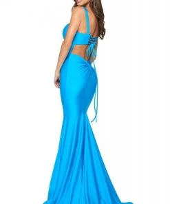Sherri Hill - 53906 Scoop Neck Jersey Trumpet Dress 13 Sherri Hill - 53906 Scoop Neck Jersey Trumpet Dress