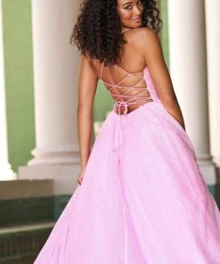 Sherri Hill - 54153 Plunging V Neck Ballgown