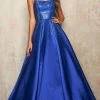 Sherri Hill - 54154 Sleeveless Rhinestone-Strewn Ballgown