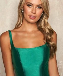 Sherri Hill - 54180 Sleeveless Square Neck Gown 7 Sherri Hill - 54180 Sleeveless Square Neck Gown