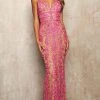 Sherri Hill - 54376 Sequin Motif Sheath Gown