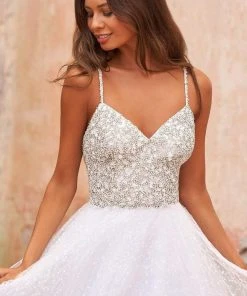 Sherri Hill - 54399 Beaded Sleeveless Ballgown
