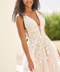 Sherri Hill - 54862 Lace Ornate A-Line Gown