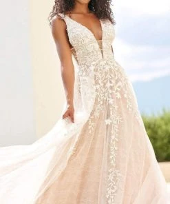 Sherri Hill - 54862 Lace Ornate A-Line Gown