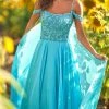 Sherri Hill - 54905 Draped Off Shoulder Dress