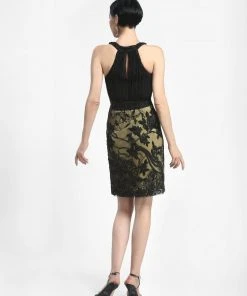 Sue Wong - Keyhole Lace Dress N4117